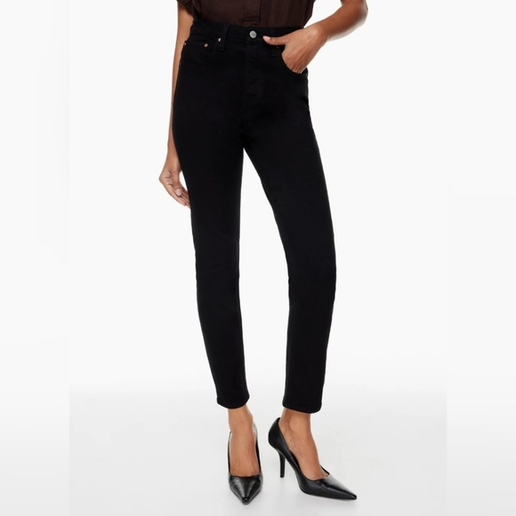 ARITZIA Denim Forum The Yoko high rise Slim size 29 in EUC - Picture 1 of 14